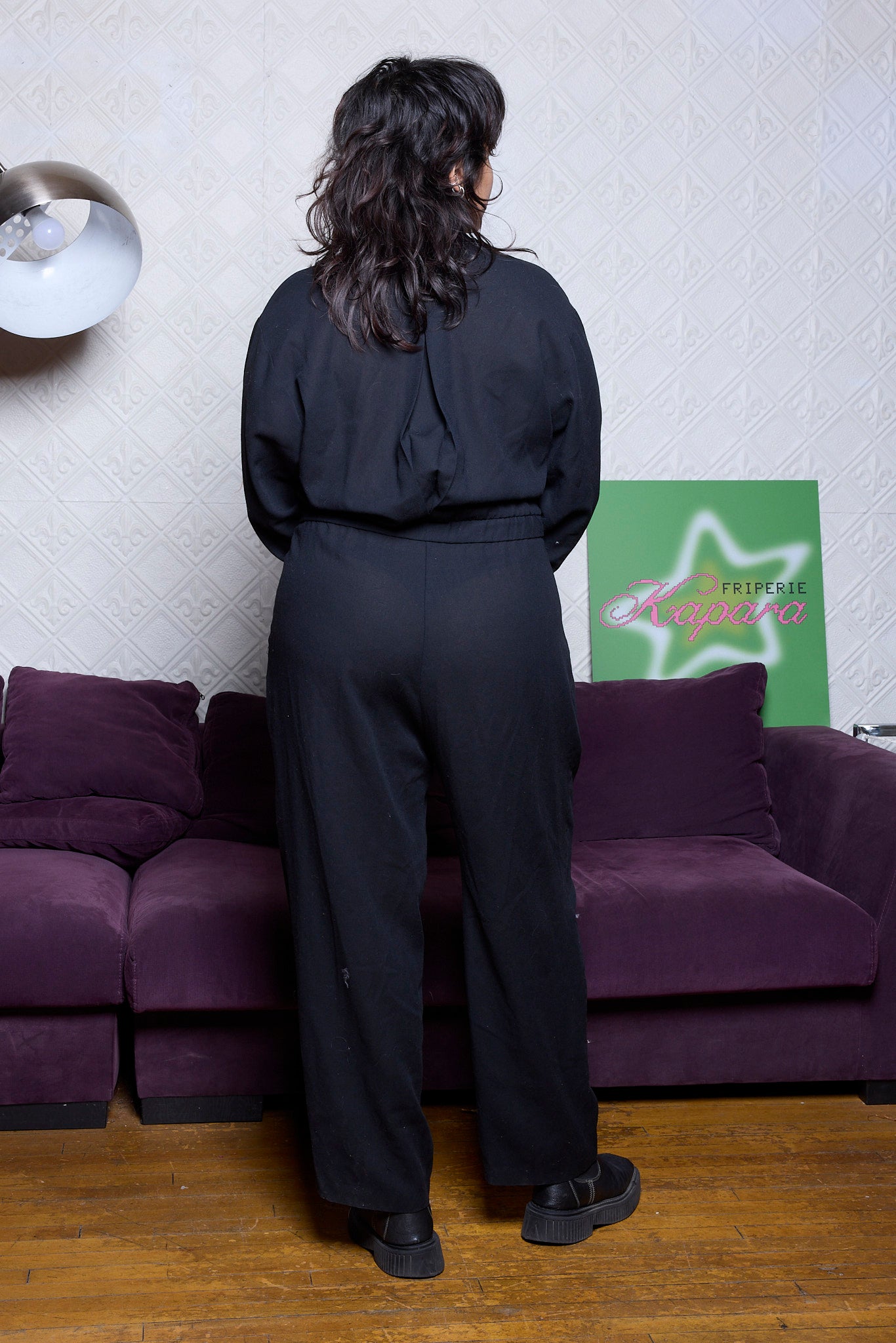 JUMPER / COMBINAISON NOIRE ALEXON