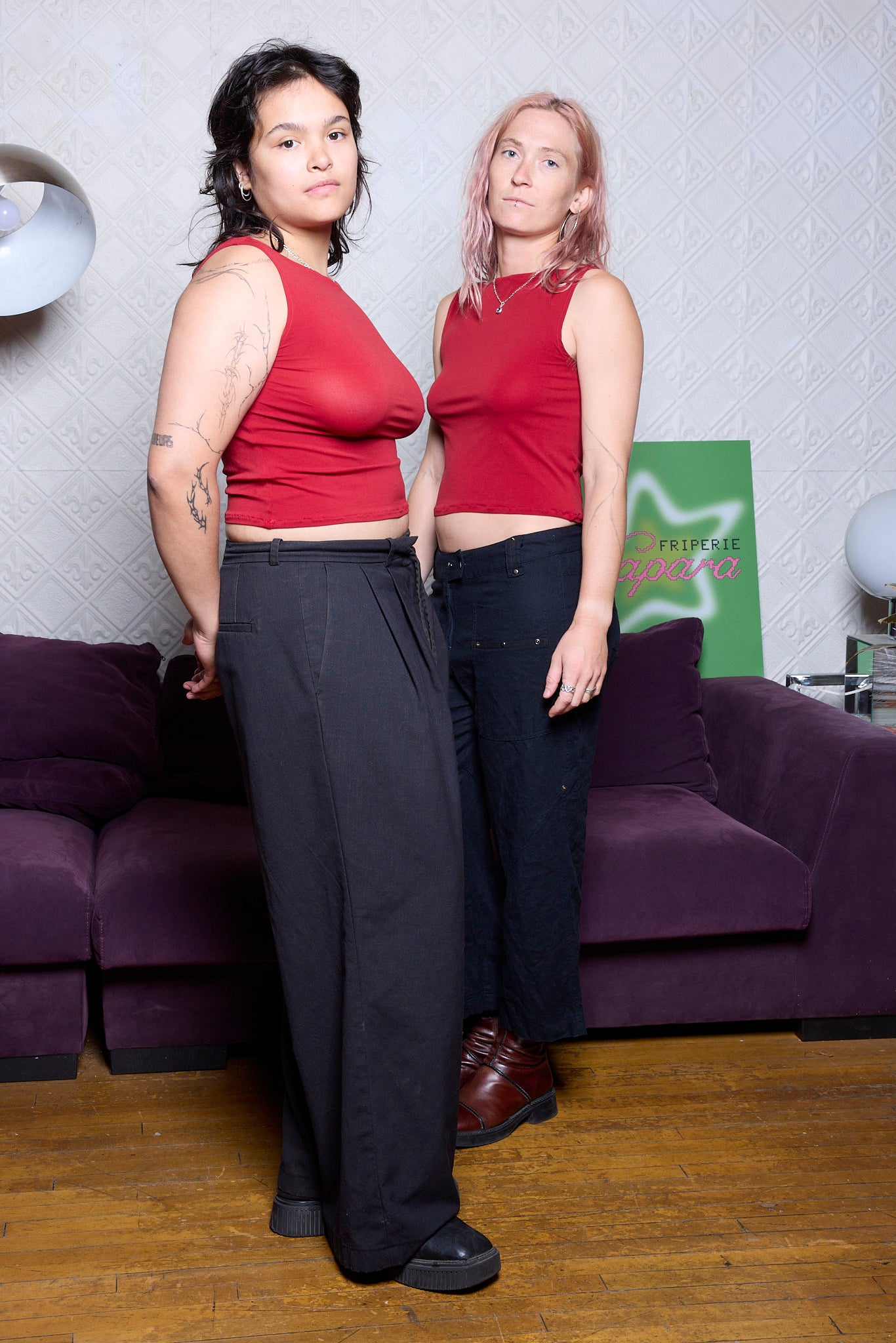 CAMISOLE ROUGE FLORENCE - COLLECTION KAPARA