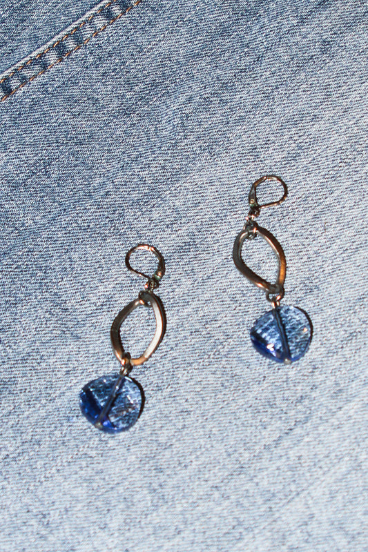 BOUCLES D'OREILLES BLUE