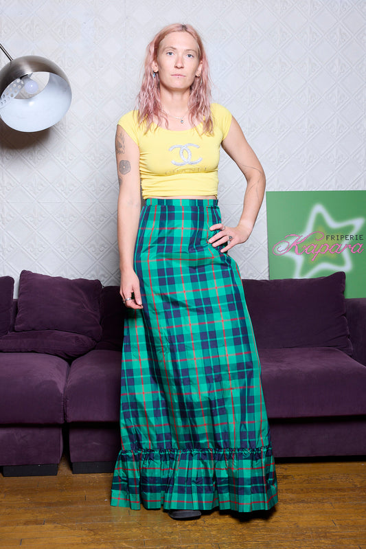 LONGUE JUPE KILT