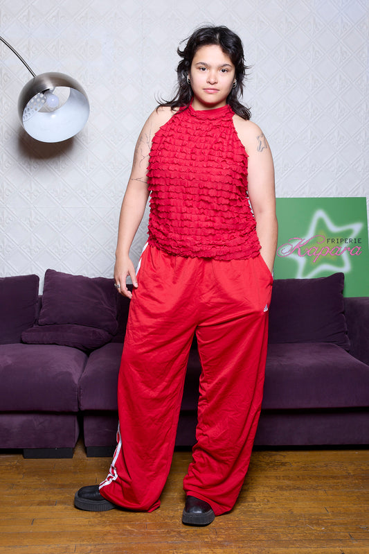 CAMISOLE OU ROBE COURTE ROUGE VINTAGE - VERY IMPORTANT PIECES