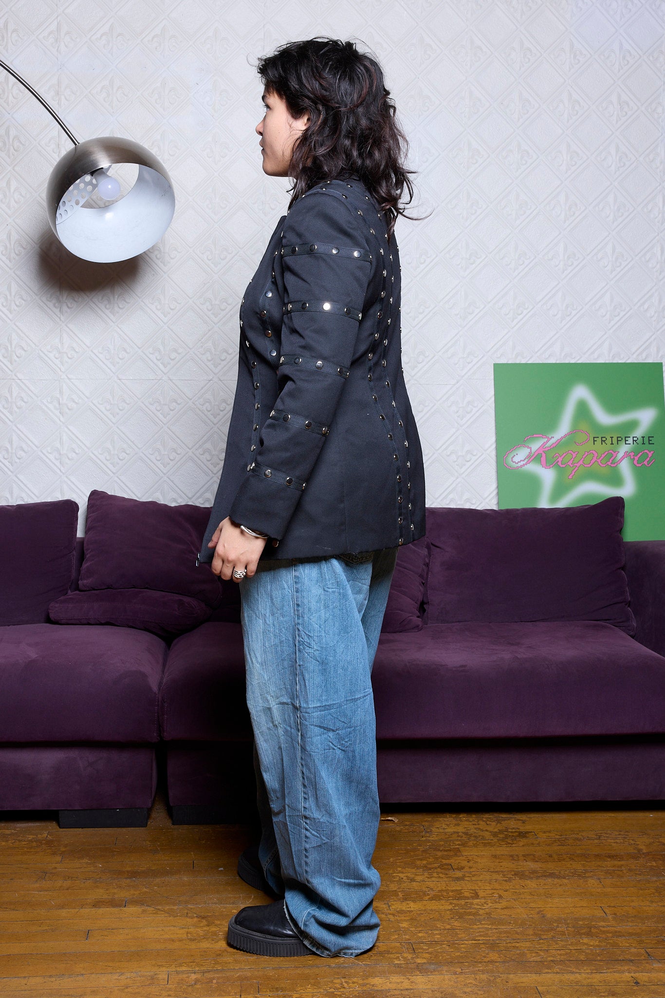 JACKET  LAINE ET STUDS VINTAGE -  ANNIE REVA FOR BUGATCHI
