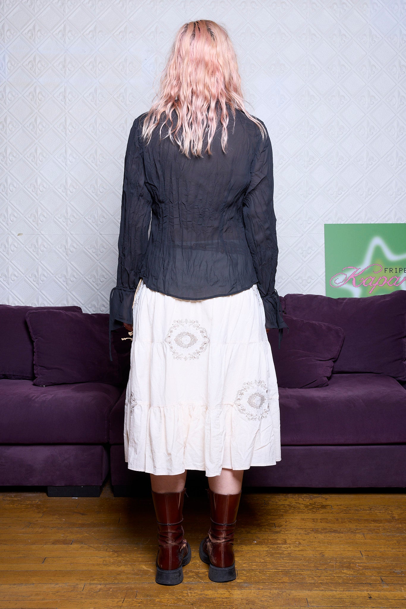 BLOUSE NOIRE MISS TEE