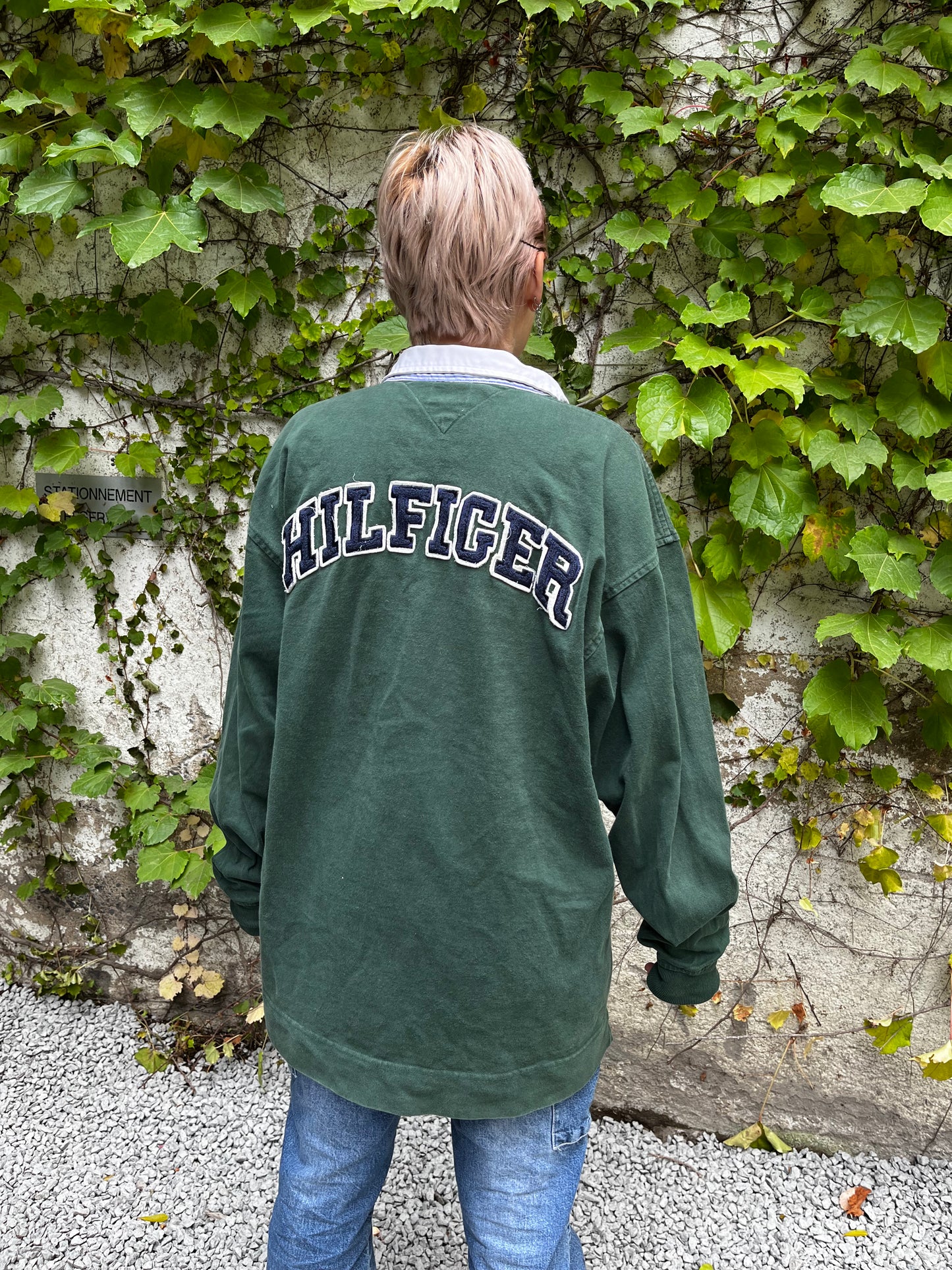 CHANDAIL / POLO VINTAGE TOMMY HILFIGER